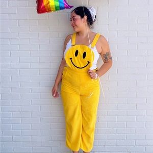 Miss Candyholic Happy Face Overalls
